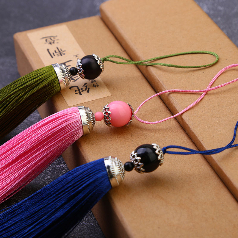 Beaded Trim Fringe - 1/3/5pcs 실크 태슬 프린지 브러쉬 슬링
