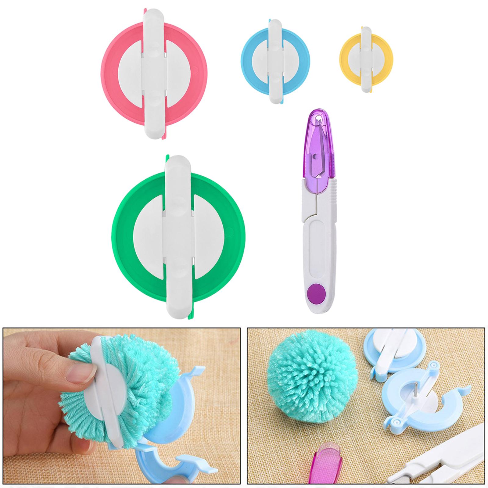 폼폼 메이커 플러프 볼 위버 니들 크래프트 울 얀 뜨개 - Pom Pom Maker Tool 리뷰 및 가격