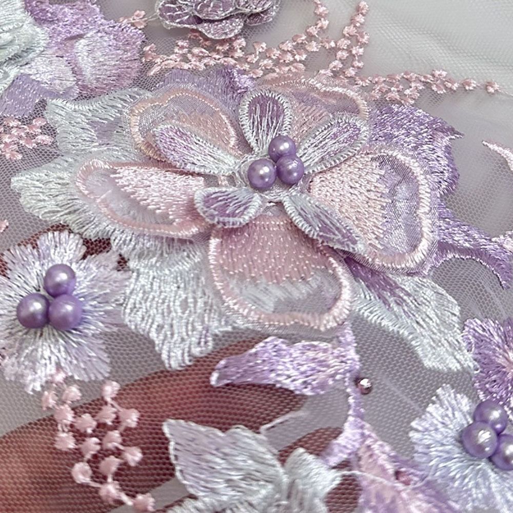패션 우아한 화려한 스팽글 자수 패치 3D 꽃 DIY  - Applique Patch Flower 리뷰 및 가격