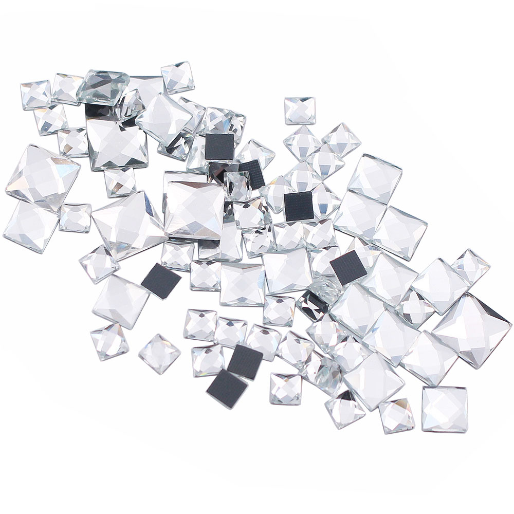 5mm 8mm 10mm 사각형 모양 플랫 백 글루백 라 - Hotfix Rhinestone Sheet 리뷰 및 가격