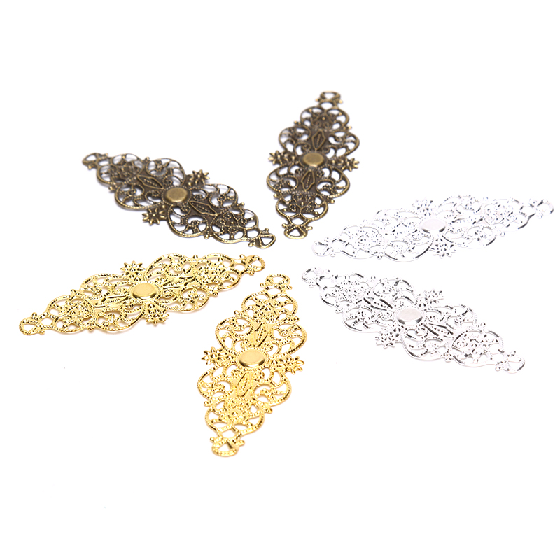 ★ ▲ 20개 필리그리 꽃 모양 랩 커넥터 공예 DIY - Embellishment Crafts 리뷰 및 가격