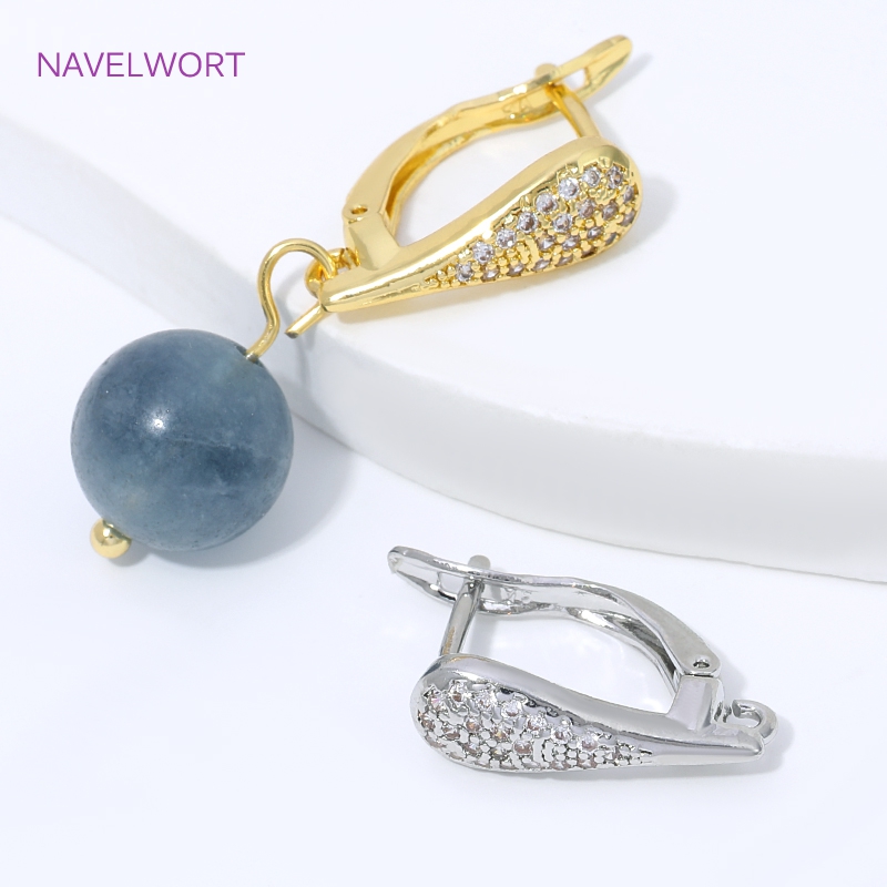 18K 금도금 부채꼴 꽃 귀걸이 고리, 황동 기본 고정 - Embellishment Crafts 리뷰 및 가격