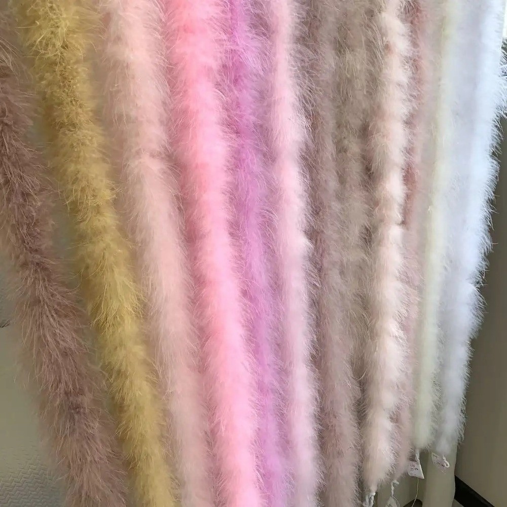 2미터 마라부 깃털 보아 커프 스트립 인조 모피 플러피 - Feather Trim Marabou 리뷰 및 가격