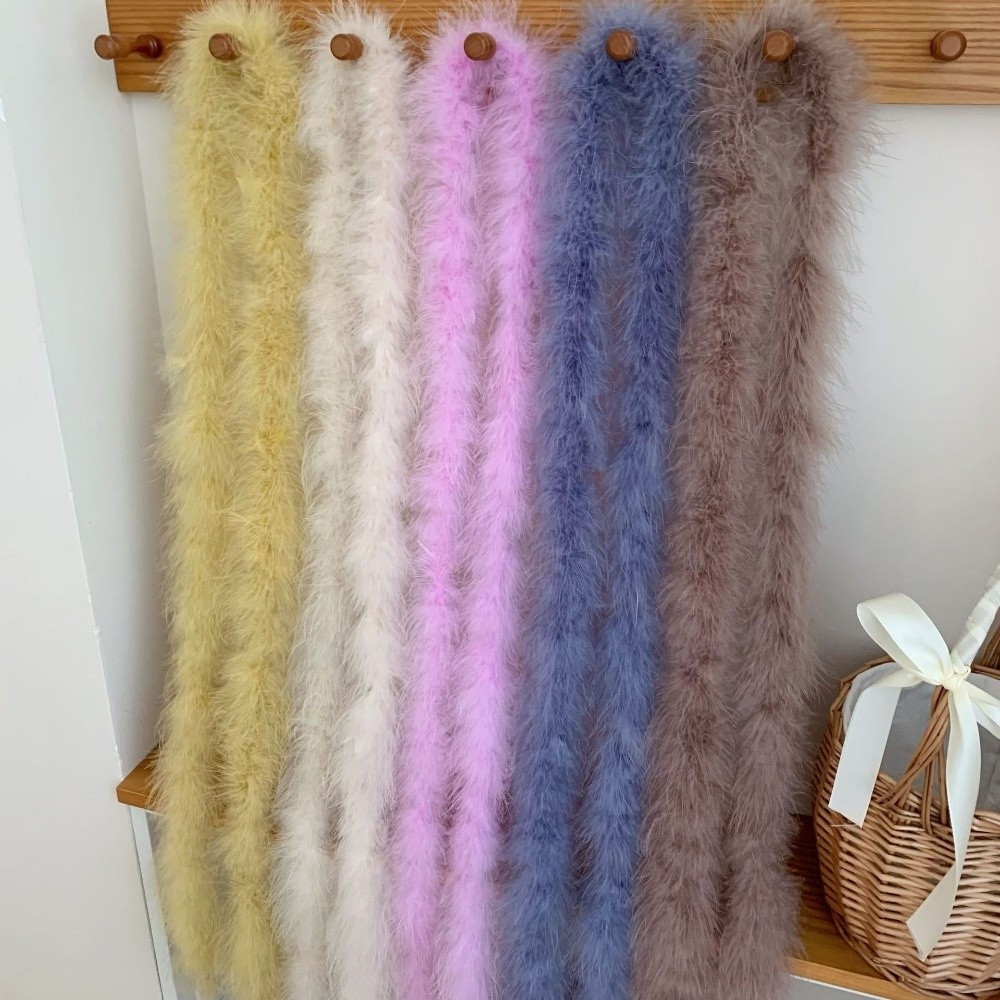 2미터 마라부 깃털 보아 커프 스트립 인조 모피 플러피 - Feather Trim Marabou 리뷰 및 가격