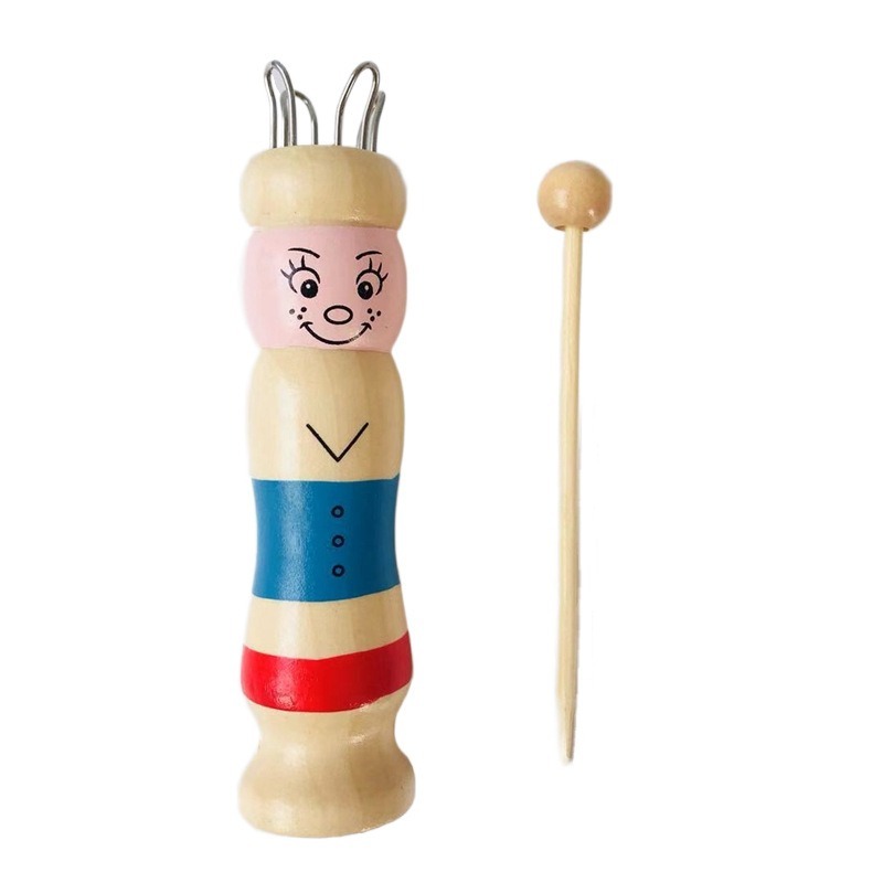 나무 인형 프랑스식 뜨개질 도구 어린이 DIY 공예 뜨 - Pom Pom Maker Tool 리뷰 및 가격