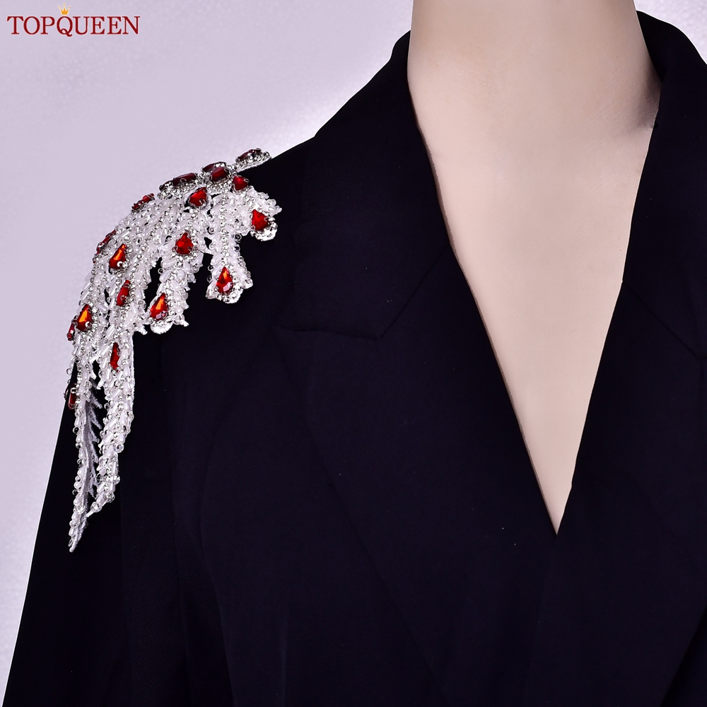 TOPQUEEN 손으로 꿰매는 파란색 술 아플리케, 빨 - Sew On Rhinestone 리뷰 및 가격