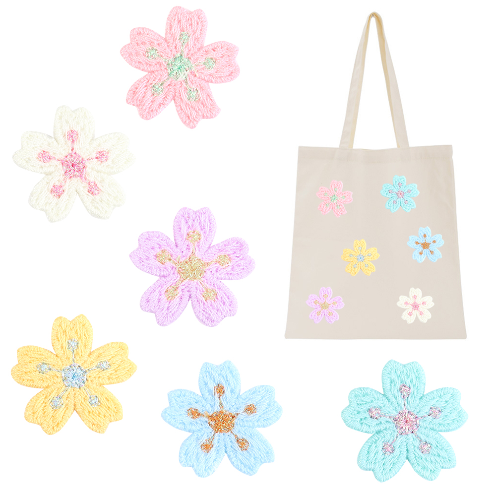 20 개/몫 다채로운 2.4cm 자수 꽃 아플리케 의류 - Applique Patch Flower 리뷰 및 가격