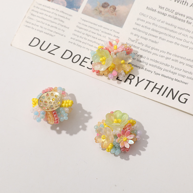 2pcs 의류용 크리스탈 꽃 패치 절묘한 크리스탈 비즈 - Applique Patch Flower 리뷰 및 가격