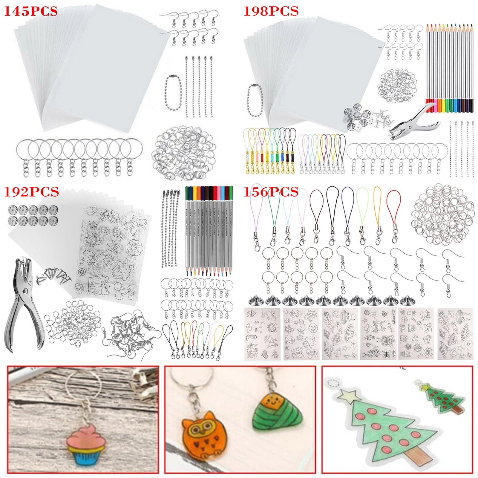 열수축 플라스틱 세트 필름 키체인 공예 장식용 - Craft Embellishments 리뷰 및 가격