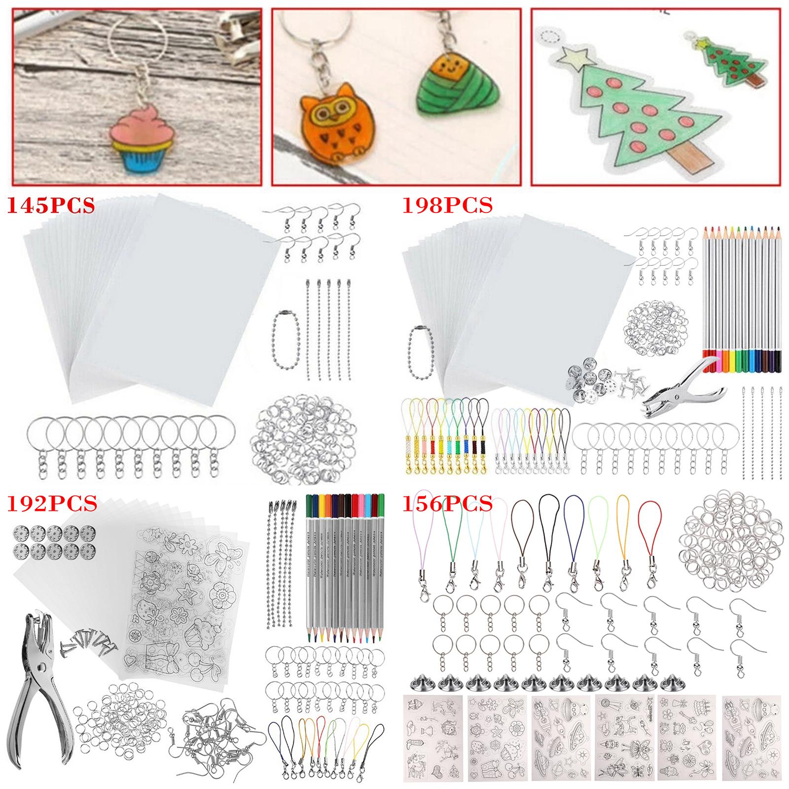열수축 플라스틱 세트 필름 키체인 공예 장식용 - Craft Embellishments 리뷰 및 가격